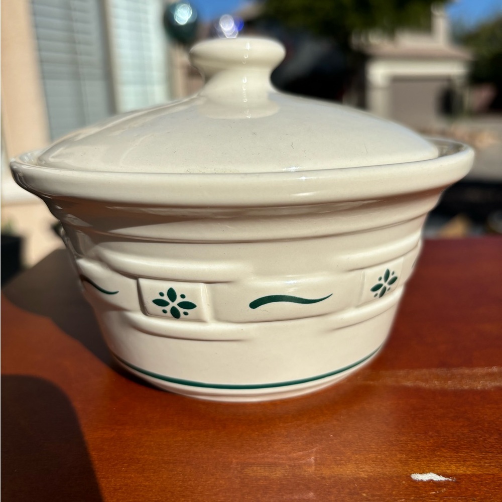 Longaberger candy dish